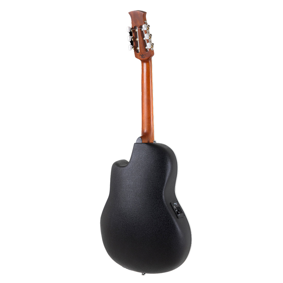 Ovation AB24CC-4S Applause Mid-Depth Natural Satin Nylon Stringed Acoustic Electric Guitar