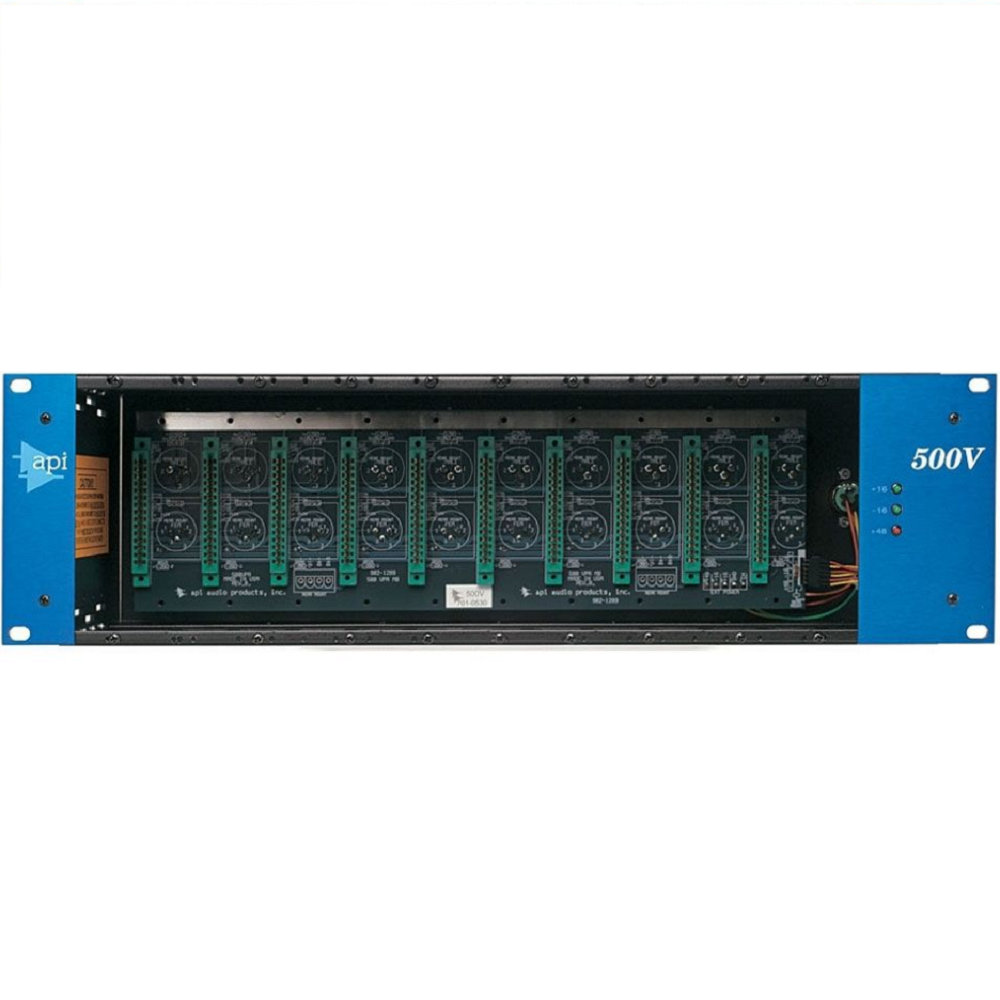 API 500VPR 10 Slot Rack with Power Supply