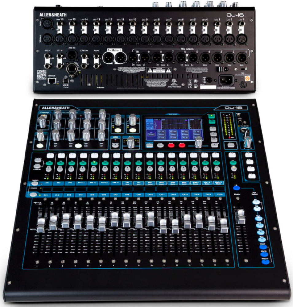 QU16 Allen & Heath Digital Mixing Reshaped