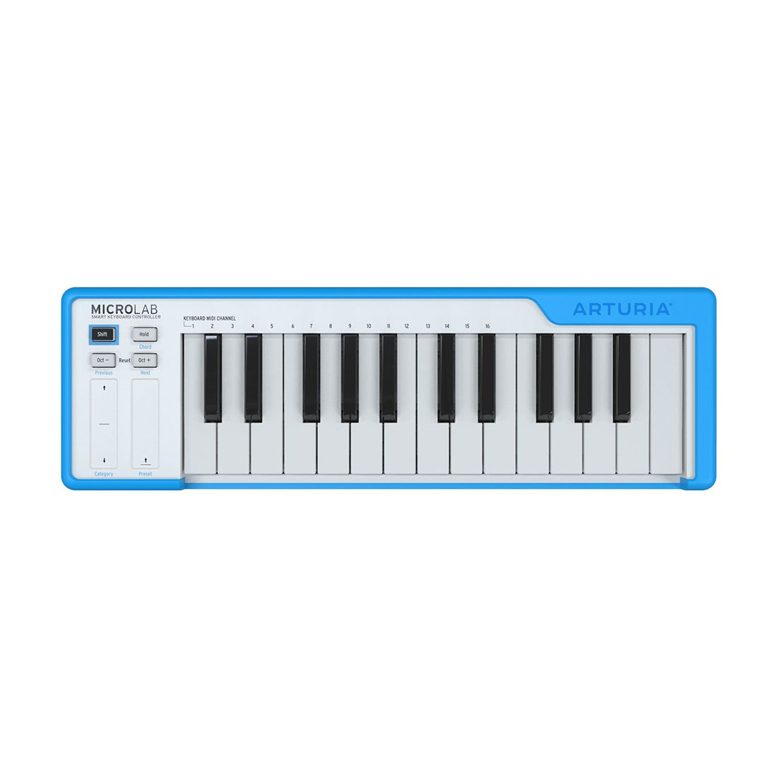 Arturia AR-MICROLABBL Microlab 25 Minikey Midi Controller Blue