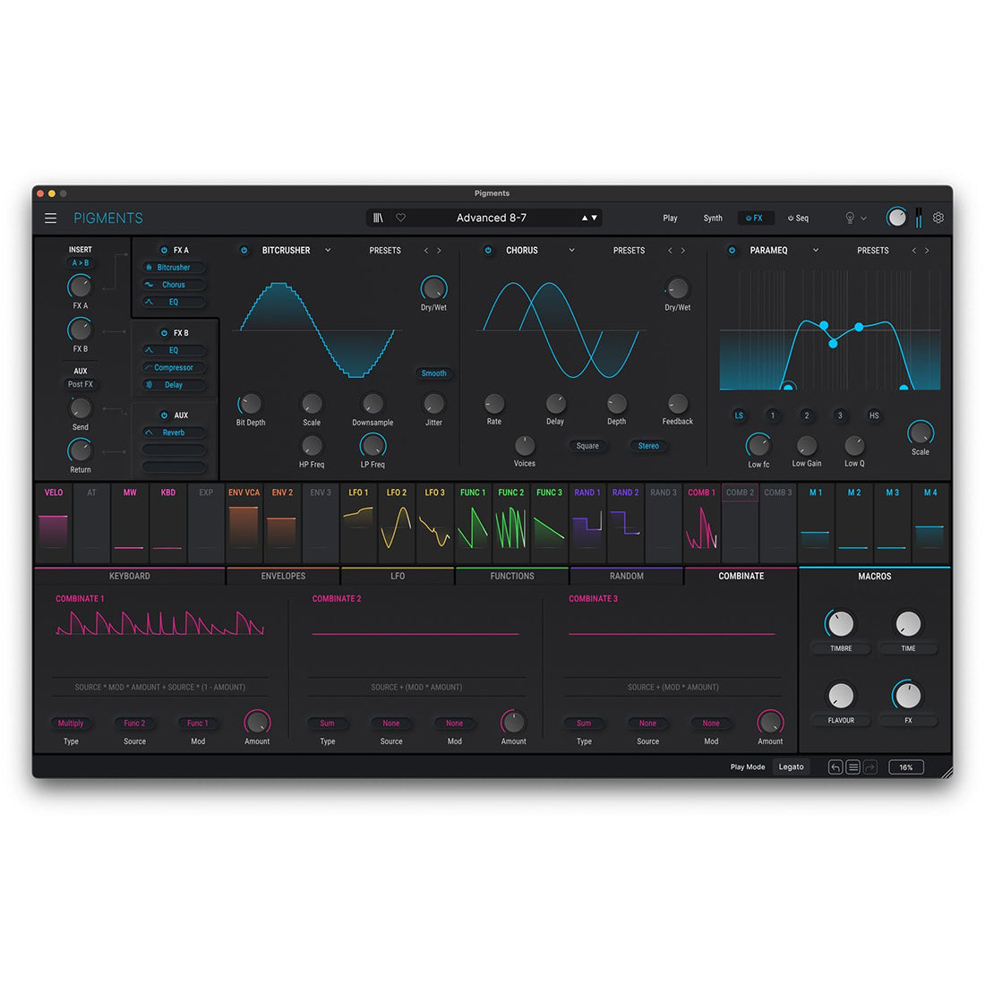 Arturia Pigments Software SSynthesiser