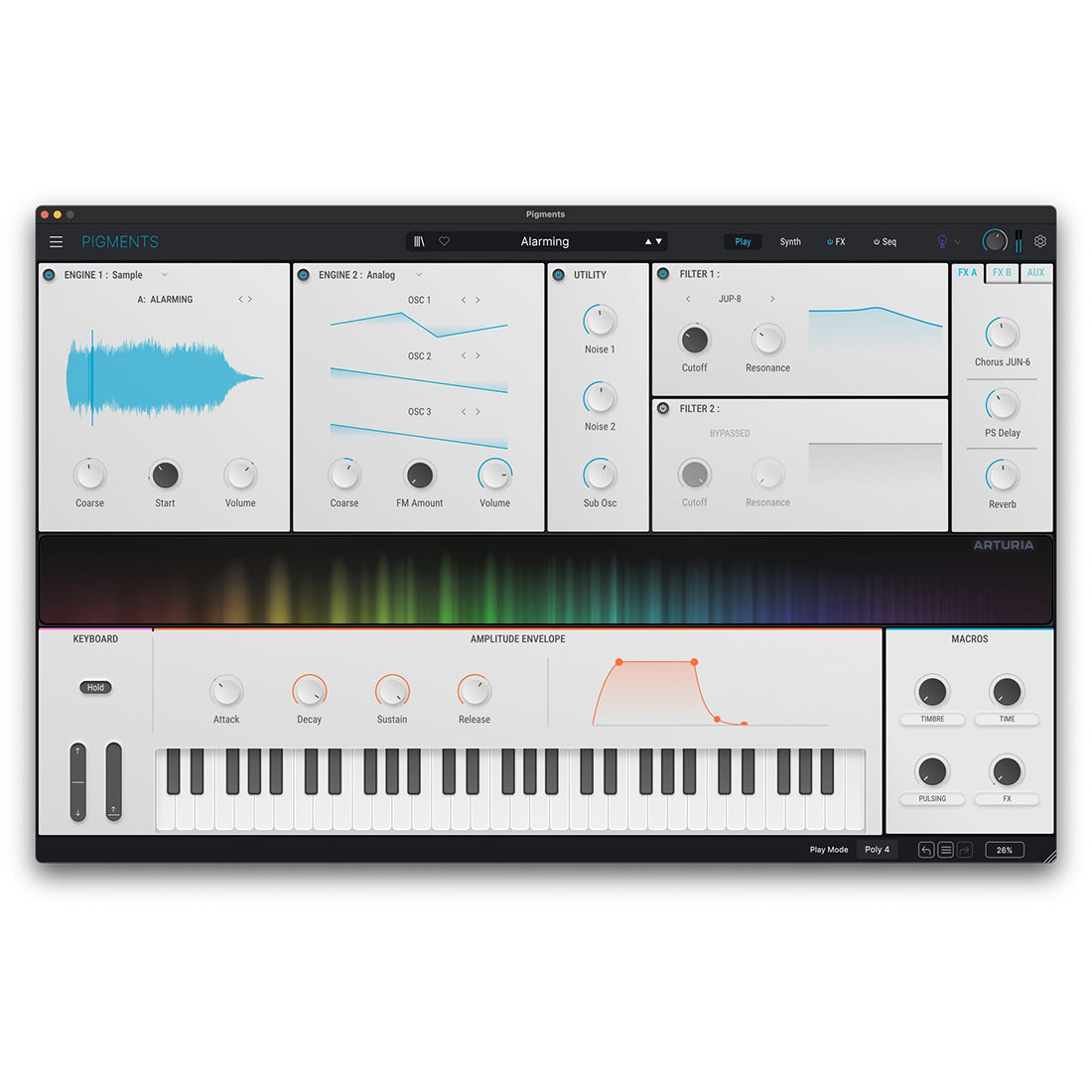 Arturia Pigments Software SSynthesiser