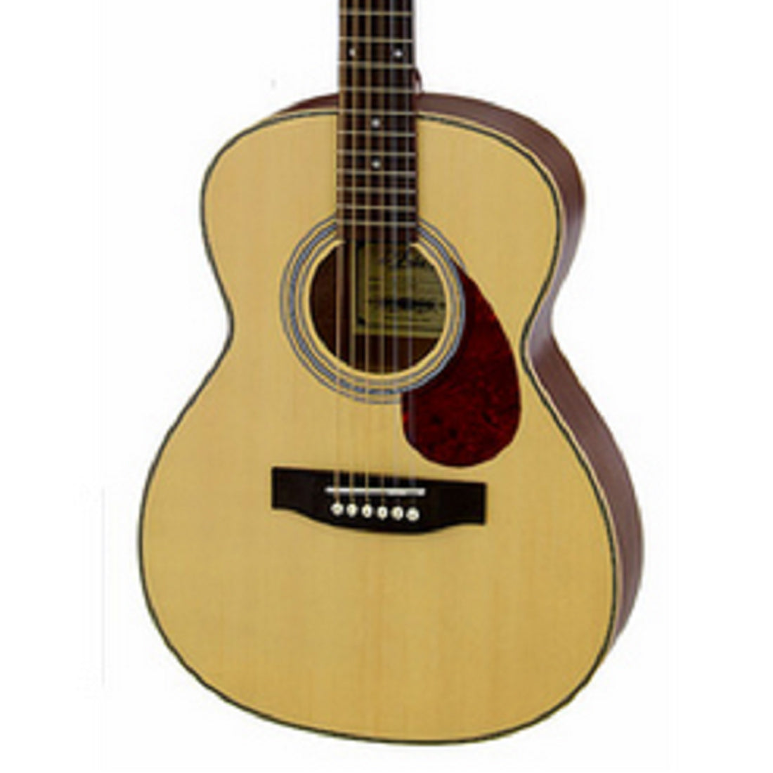 Aria ADF-20 Steel String 600mm Scale Travel Guitar Natural Including Gig Bag