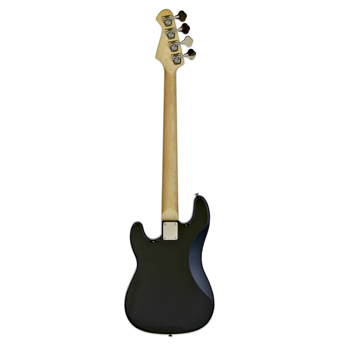 Aria STB-PB Series Electric Bass Guitar in Black