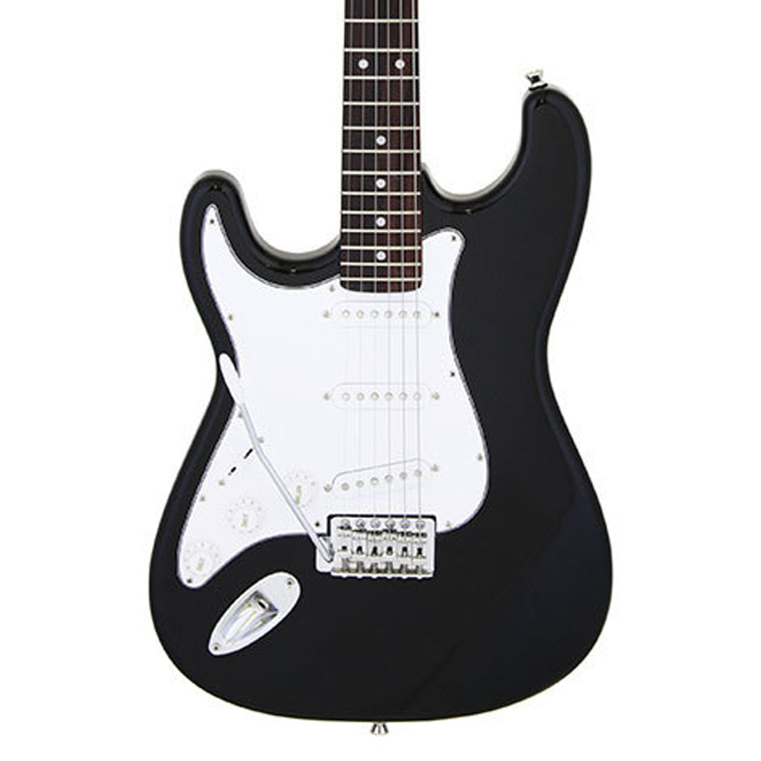 Gtr Elec Lefty Aria Black