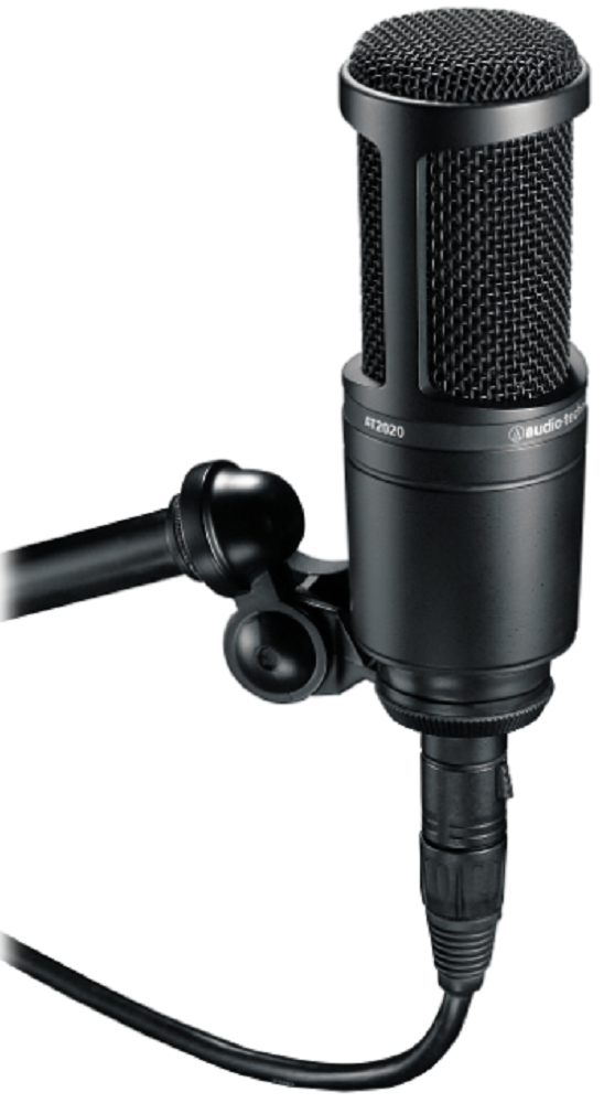 Audio-Technica AT2020 Cardioid Condenser Microphone