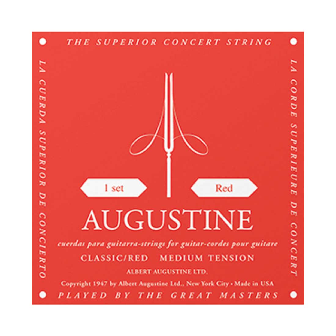 Augustine G-3 Red Classical String Collection