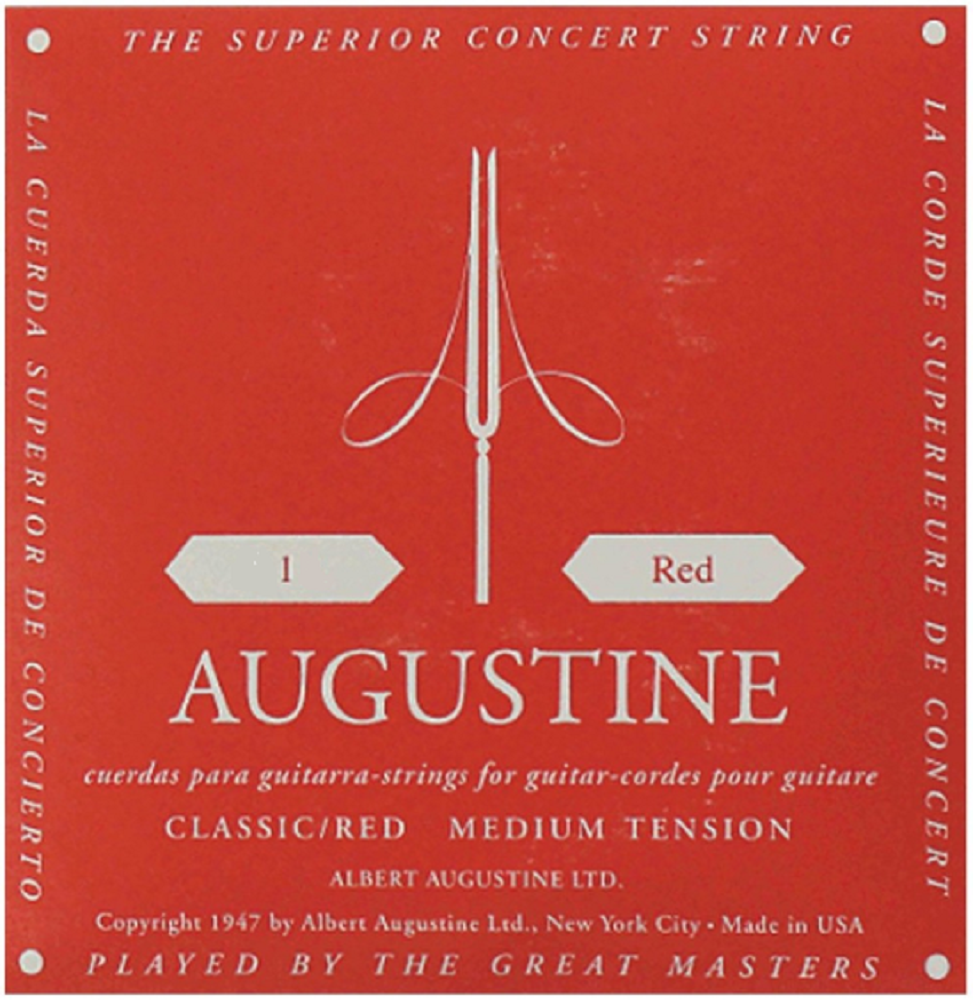 Augustine Red D-4th Classical Guitar Single String