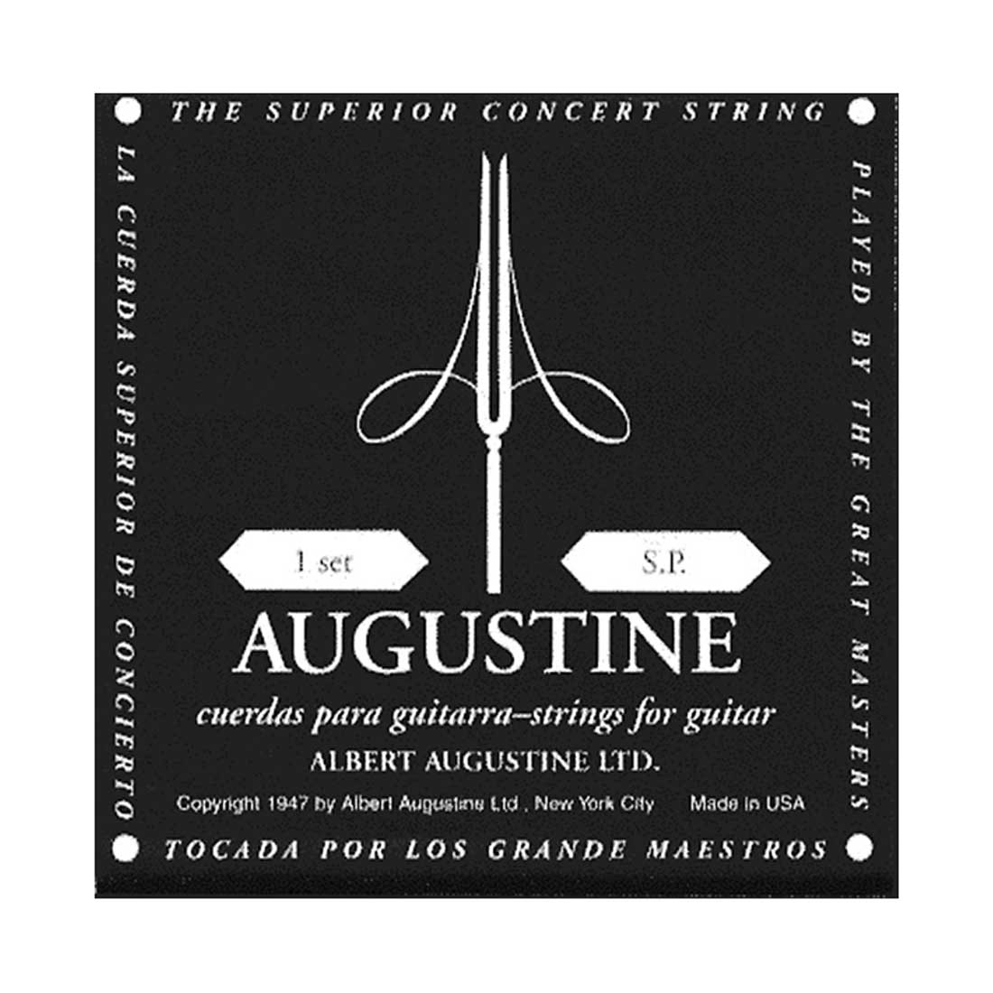 Augustine Black Label L/t Classical Guitar Strings