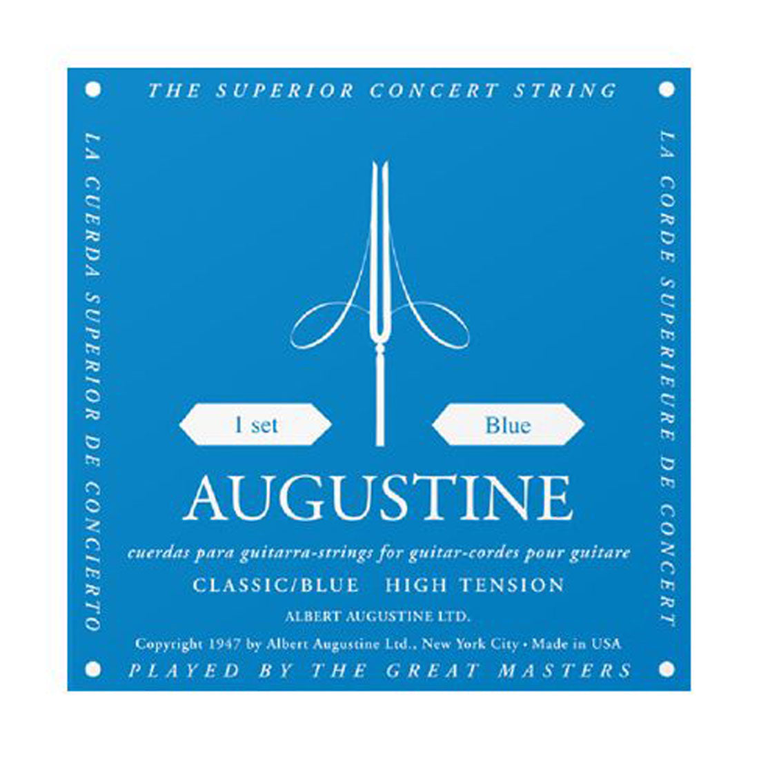 Augustine Blue Label High Tension Classical Guitar Strings