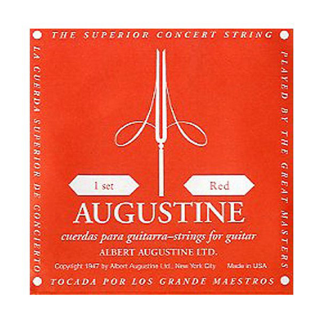 Augustine Red Label Medium Tension Classical Guitar Strings