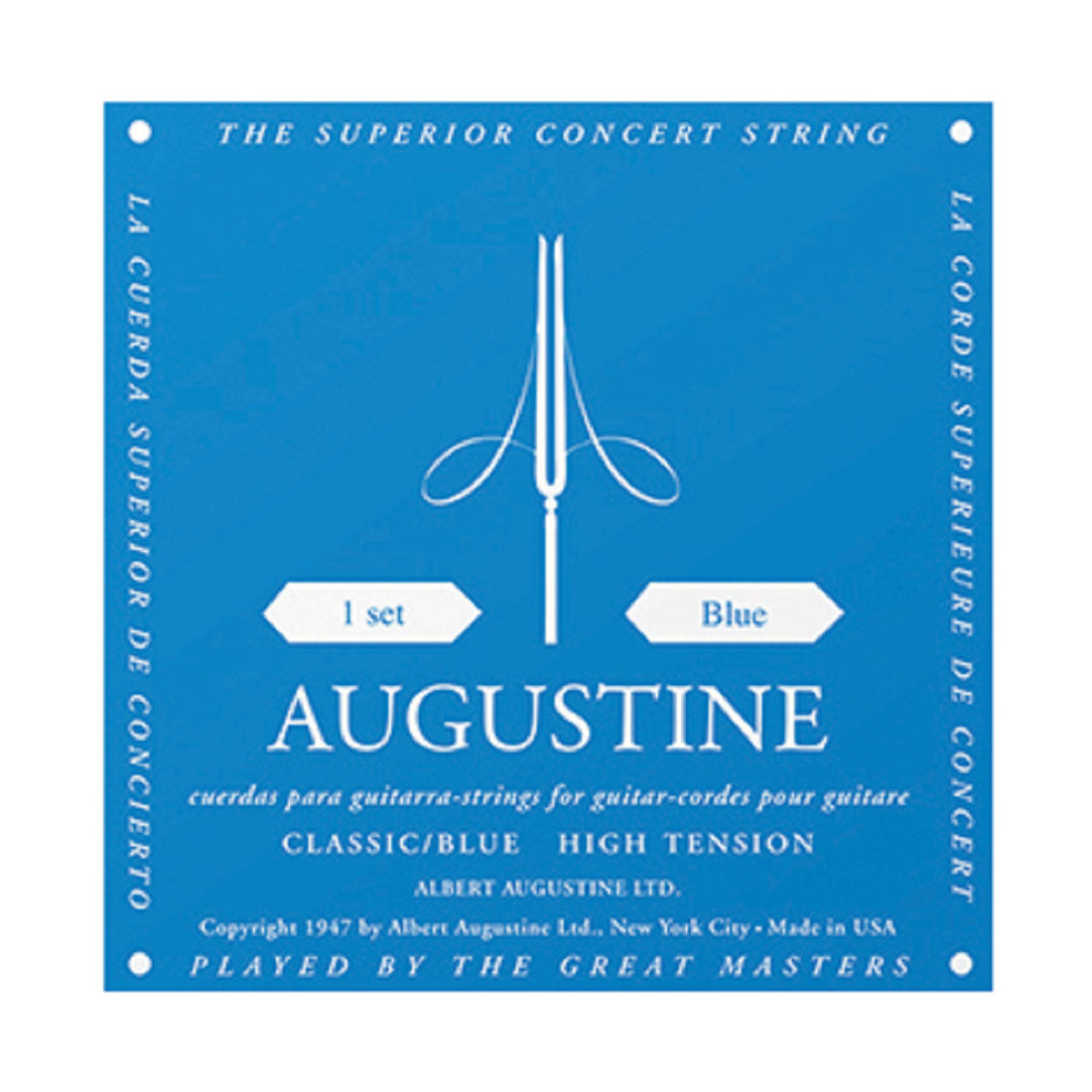 Augustine Blue D-4th Classical String Collection