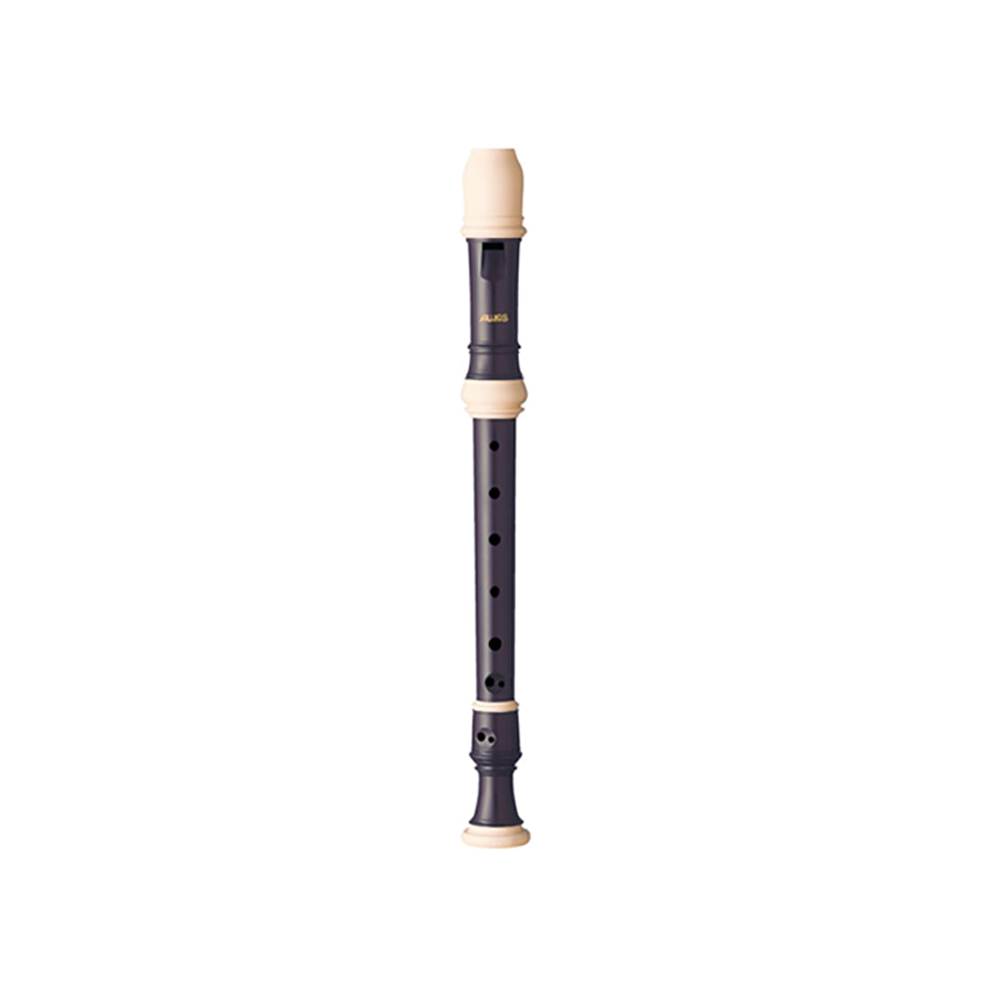 Aulos 503B Three-Piece Dark Brown Soprano Recorder