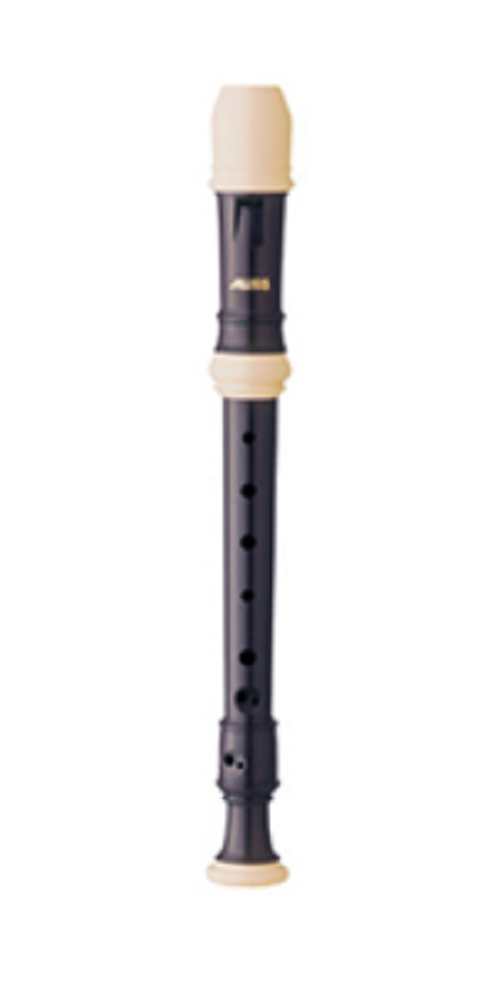 Aulos 507B Sopranino Three Piece Recorder Dark Brown