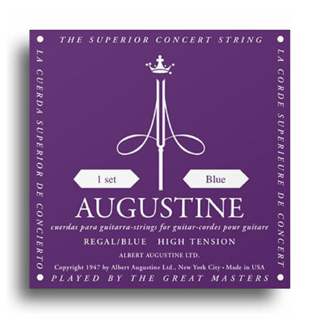 Augustine Regal Blue Strings