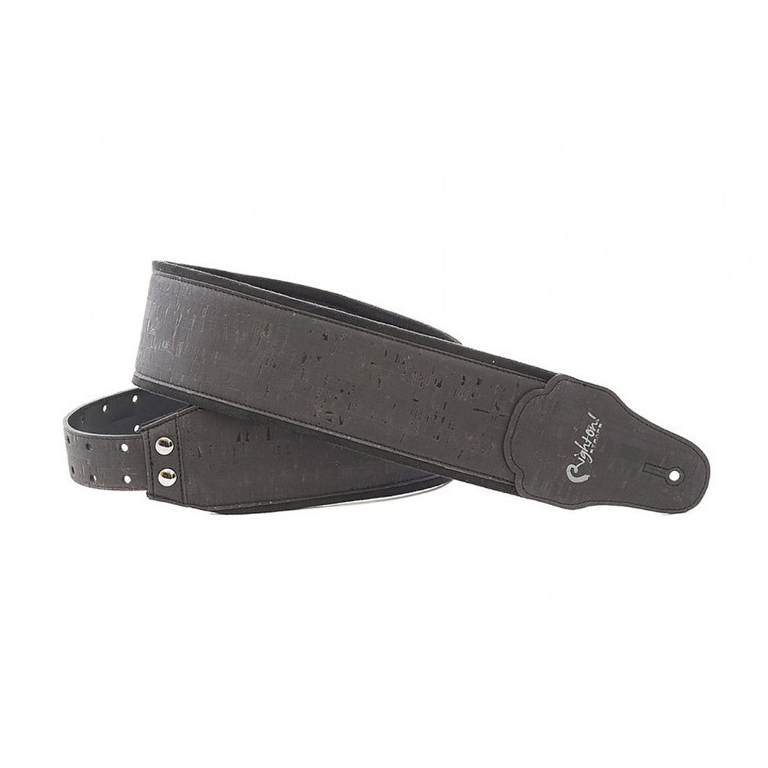 Right On Straps BASSMAN B-Cork Black Guitar Strap