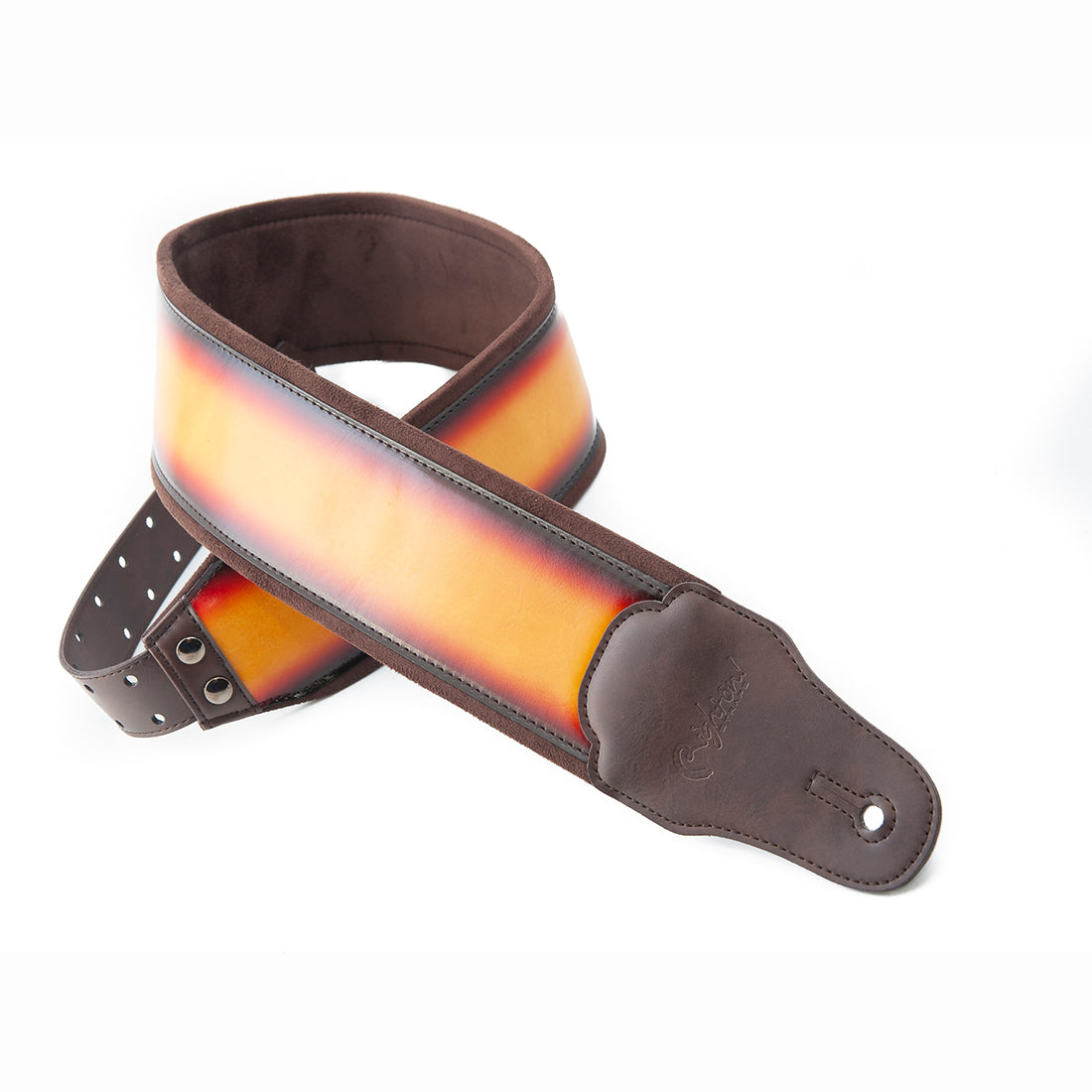 Right On Straps BASSMAN B-Sunburst Unic Guitar Strap