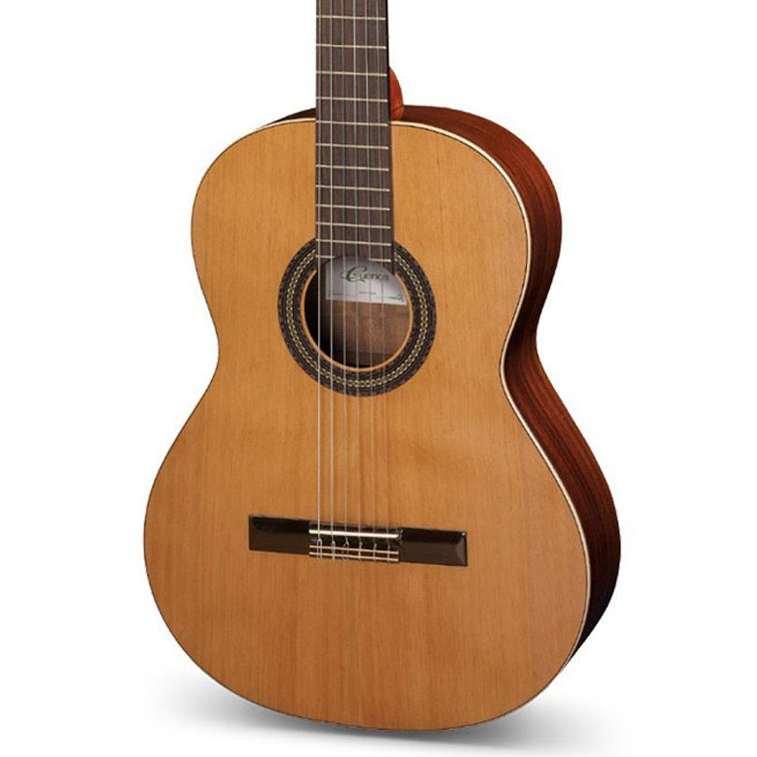 Cuenca Senorita Open Pore Solid Cedar Top Classical Guitar