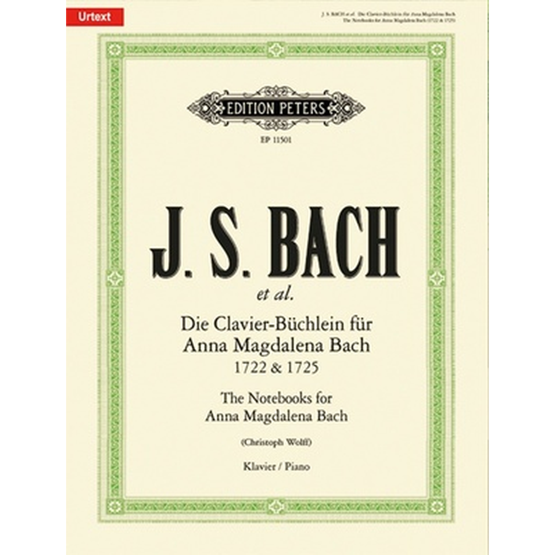 The Notebooks for Anna Magdalena Bach 1722 & 1725