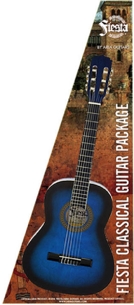 Fiesta 1/2 Blue Classical Guitar Pack