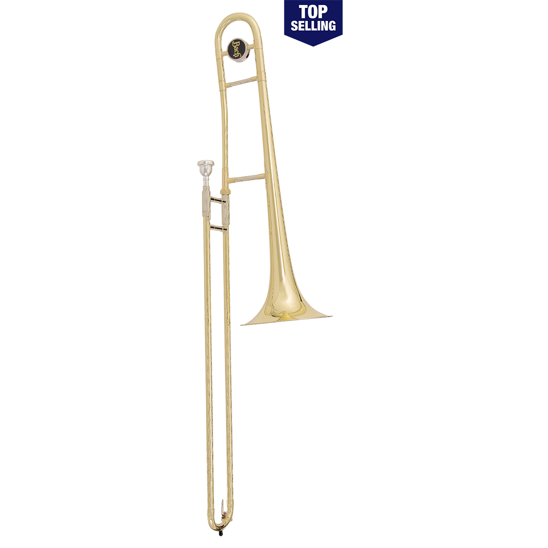 Bach BATB301 Student Bb Trombone .500-Inch Bore with Hard Case and 12C Mouthpiece