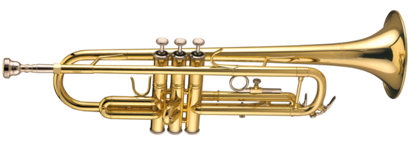 Bach BATR600 Student Trumpet with Hard Case and Bach 7C Mouthpiece - Lacquered Finish