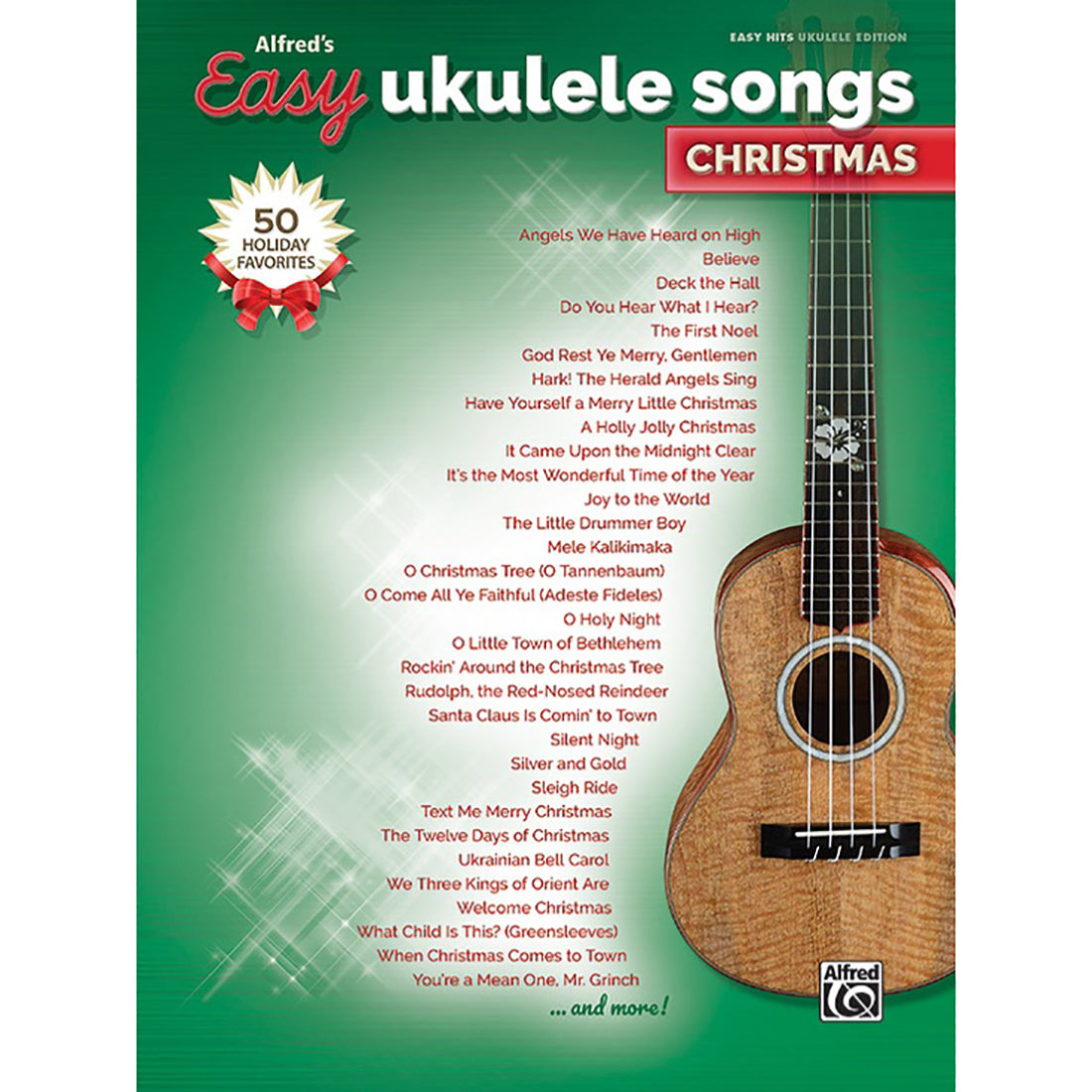 Alfreds Easy Ukulele Christmas Songs Book