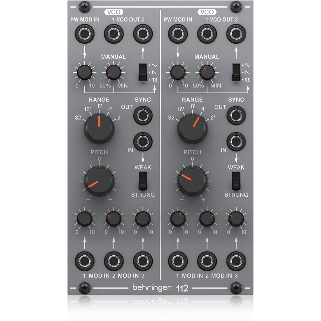 Encl Powered Behringer 112