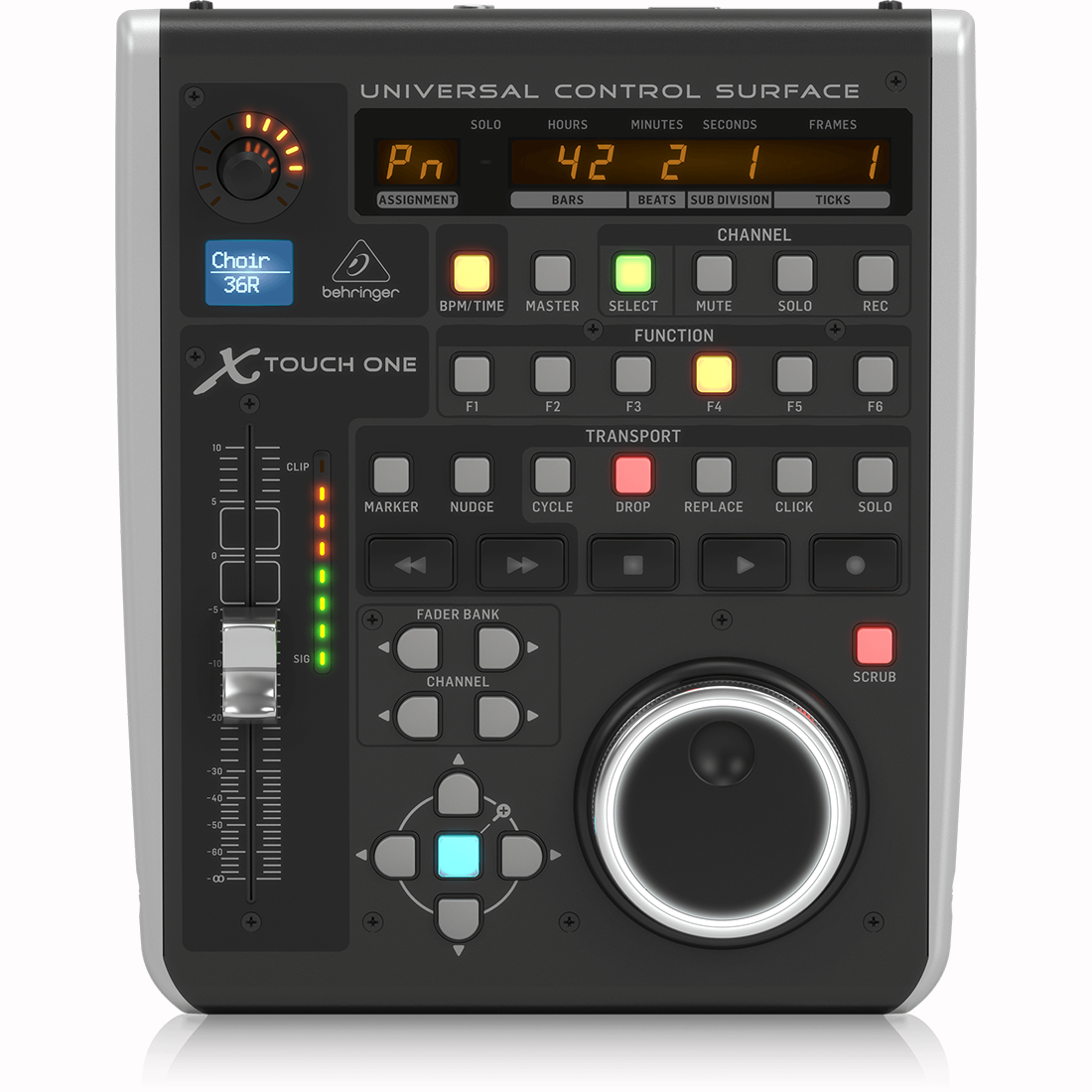 Behringer X-Touch One Universal Control Surface with Touch-Sensitive Motor Fader