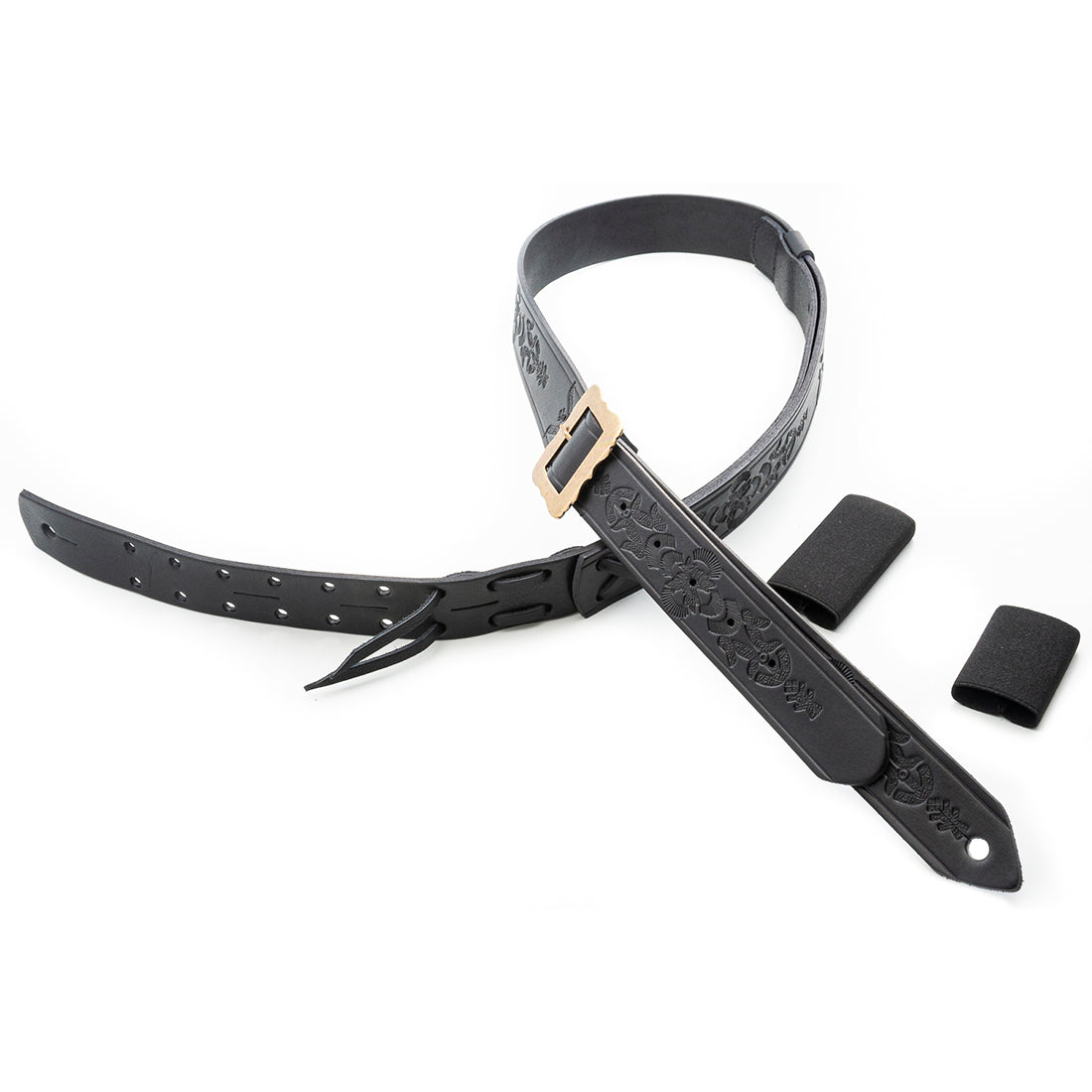 Right On Straps LEGEND BM BOHEMIAN Black Guitar Strap