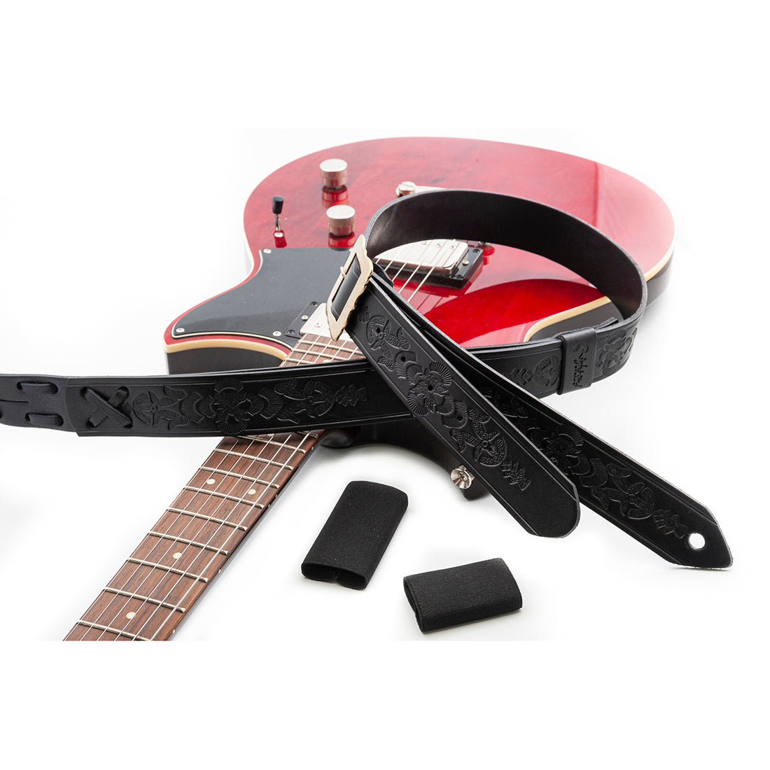 Right On Straps LEGEND BM BOHEMIAN Black Guitar Strap