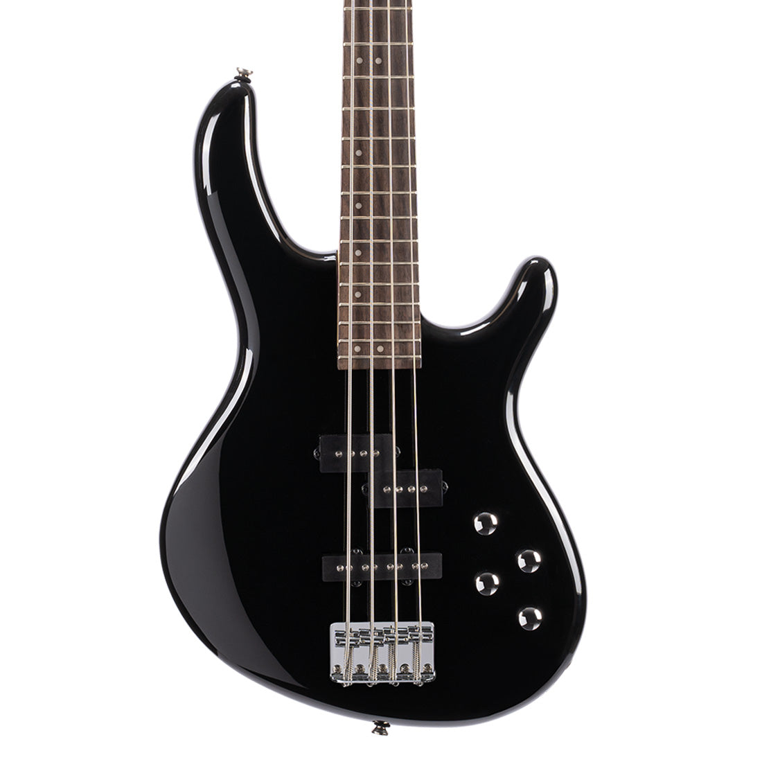 Cort Action Bass Plus BK 4 Gloss Bass Black Guitar