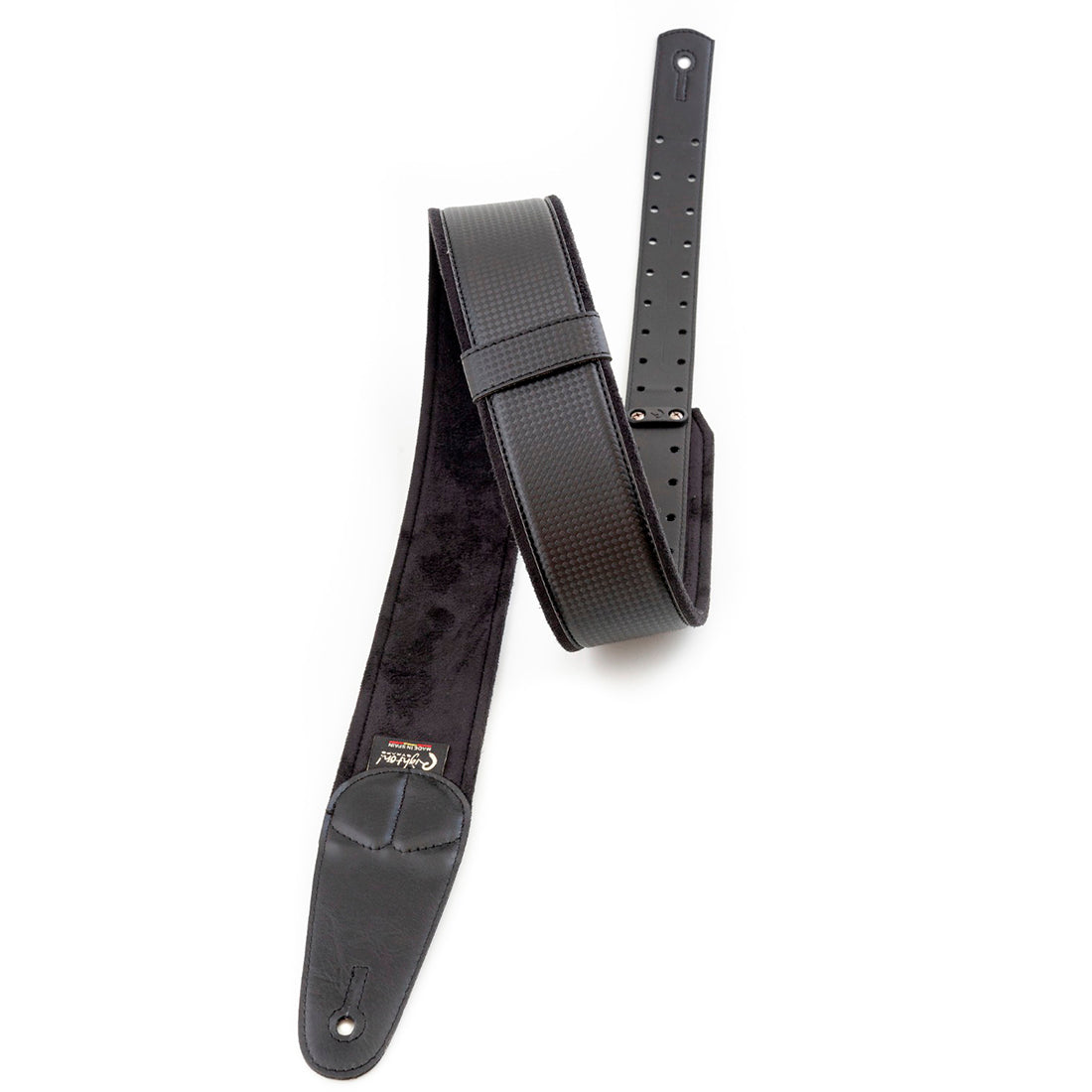 Right On Straps MOJO Carbon Black Guitar Strap