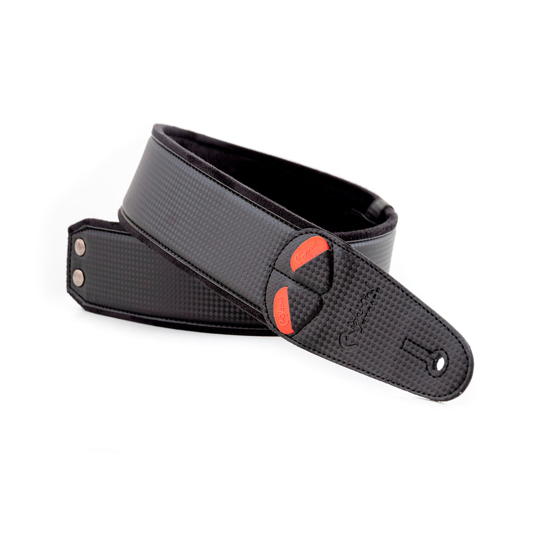 Right On Straps MOJO Carbon Black Guitar Strap