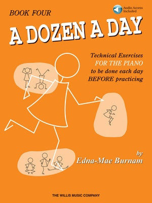 A Dozen a Day Book 4 - Book/Online Audio