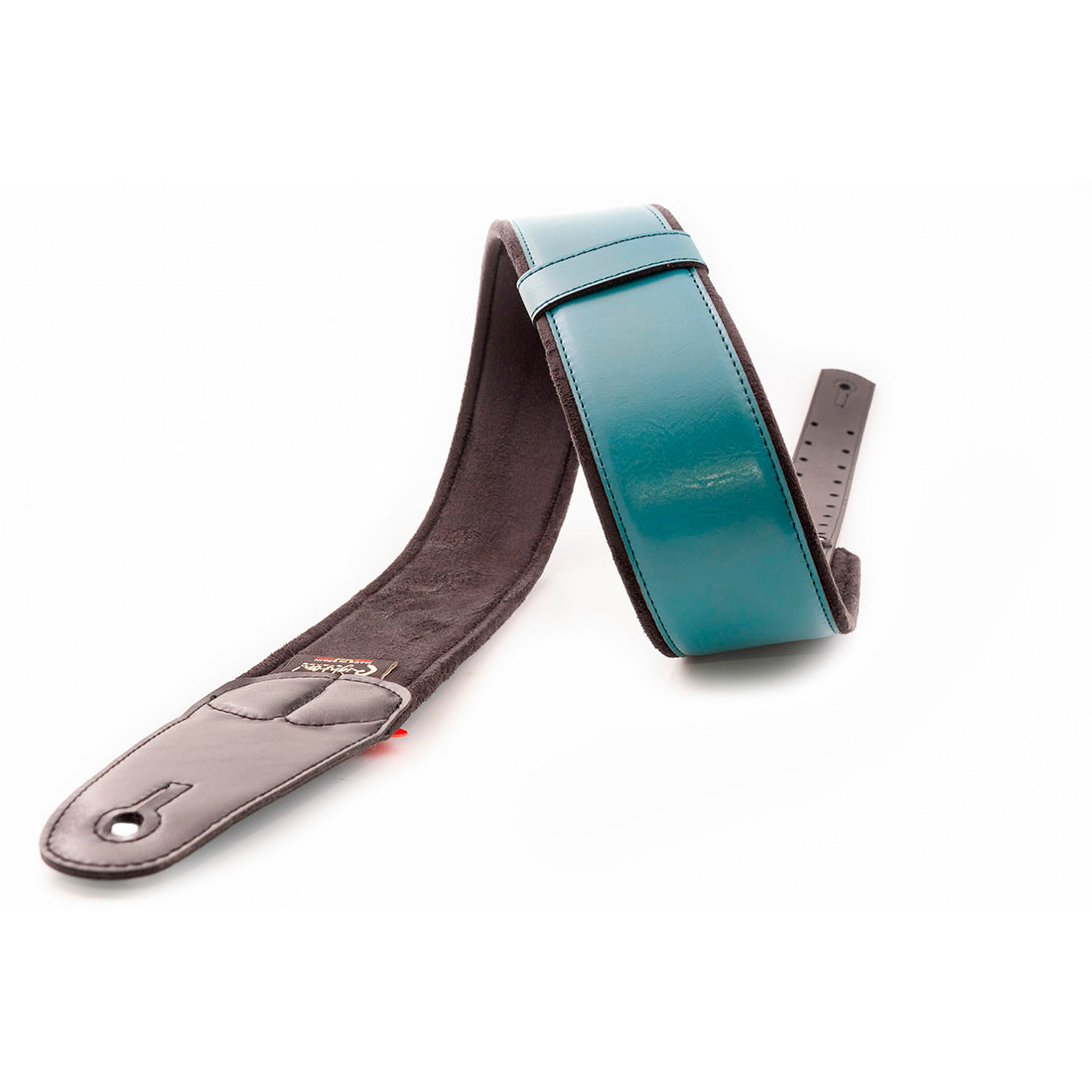 Right On Straps MOJO Charm Teal Guitar Strap