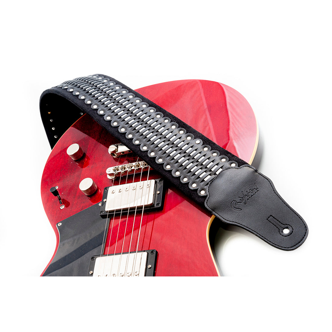 Right On Straps BASSMAN Cherokee Black Guitar Strap