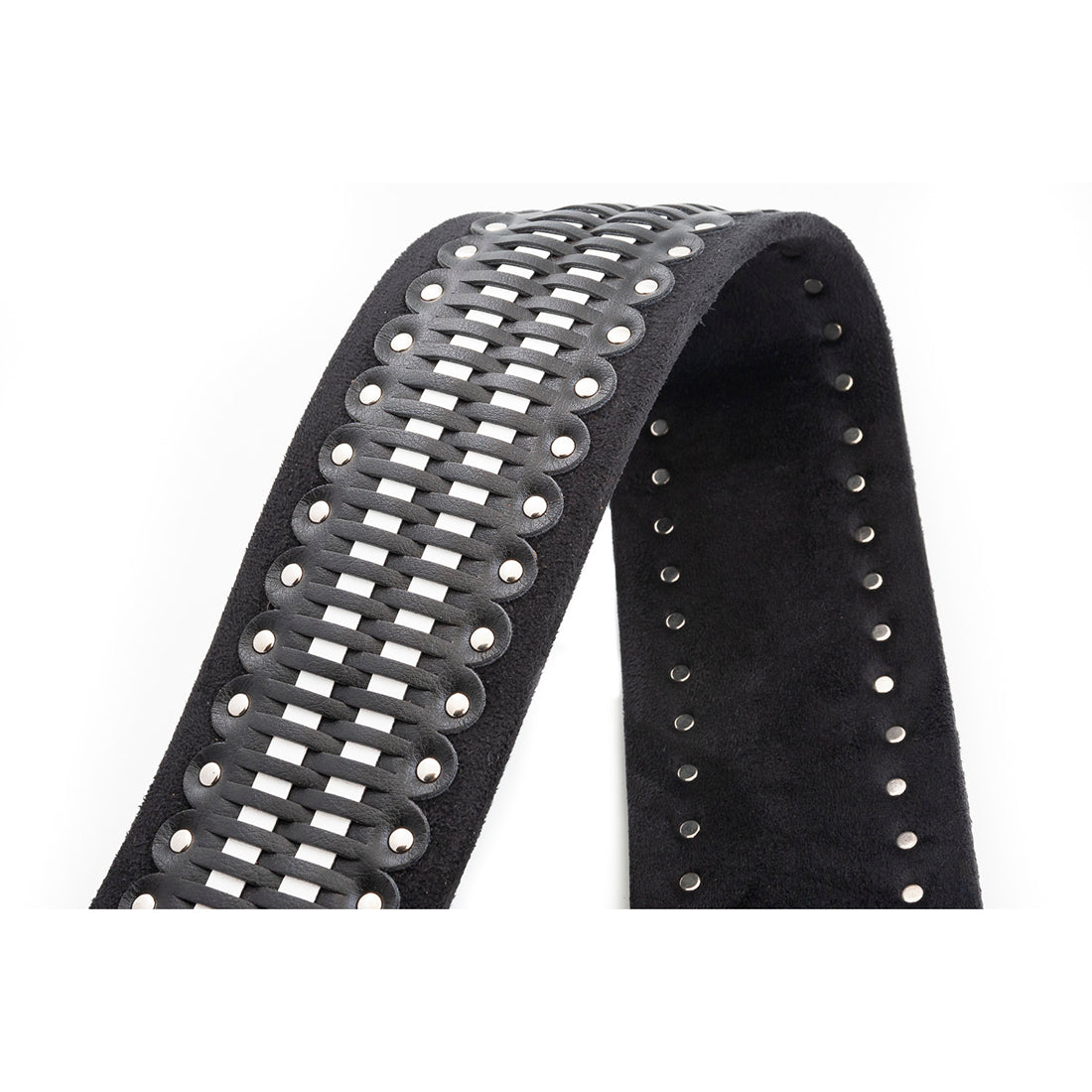 Right On Straps BASSMAN Cherokee Black Guitar Strap