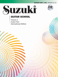 Suzuki Guitar School Vol 4 Book