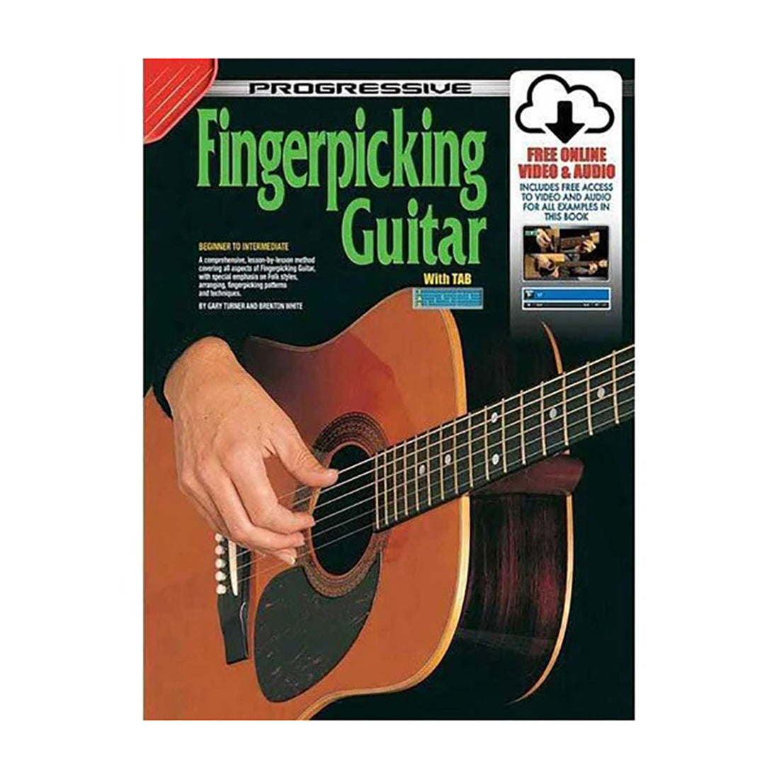 Prog Fingerpicking Guitar Book and CD