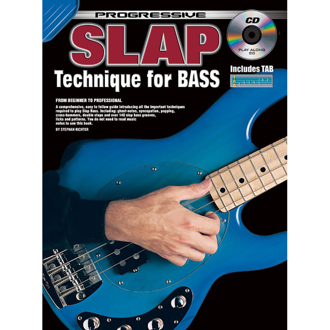 Prog Slap Technique Book and CD Bass