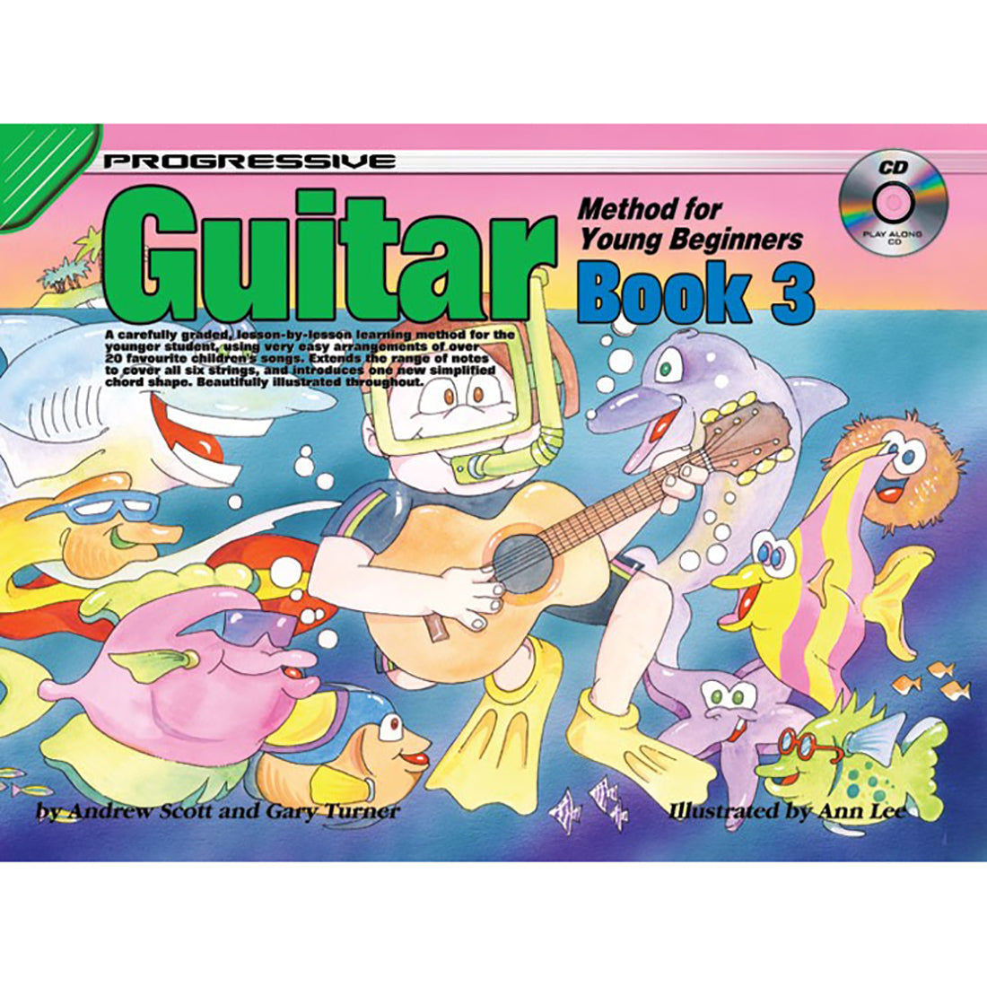 Prog Method Young Beginner 3 Book and CD Guitar