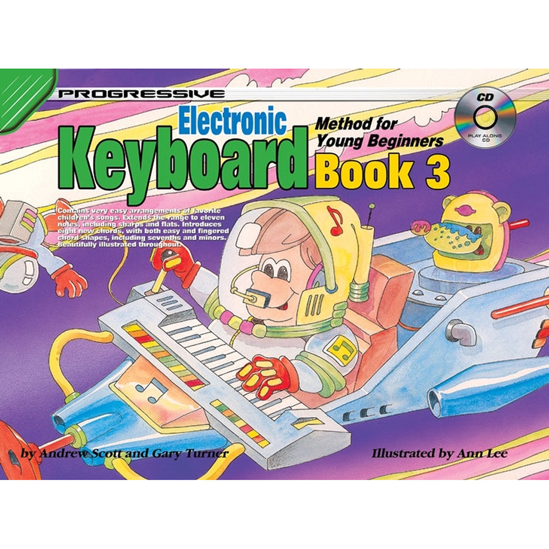 Prog Young Beginner 3 Book and CD Keyboard