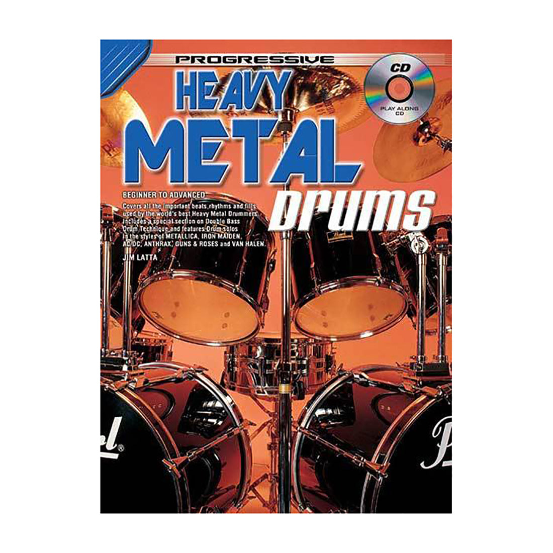 Prog Heavy Metal Drumming Book & CD