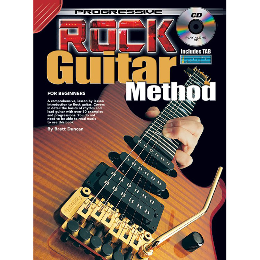 Prog Rock Guitar Method Book and CD