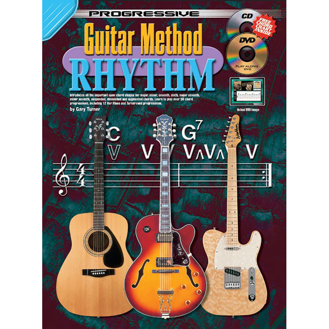 Prog Rhythm Guitar Method Book and CD