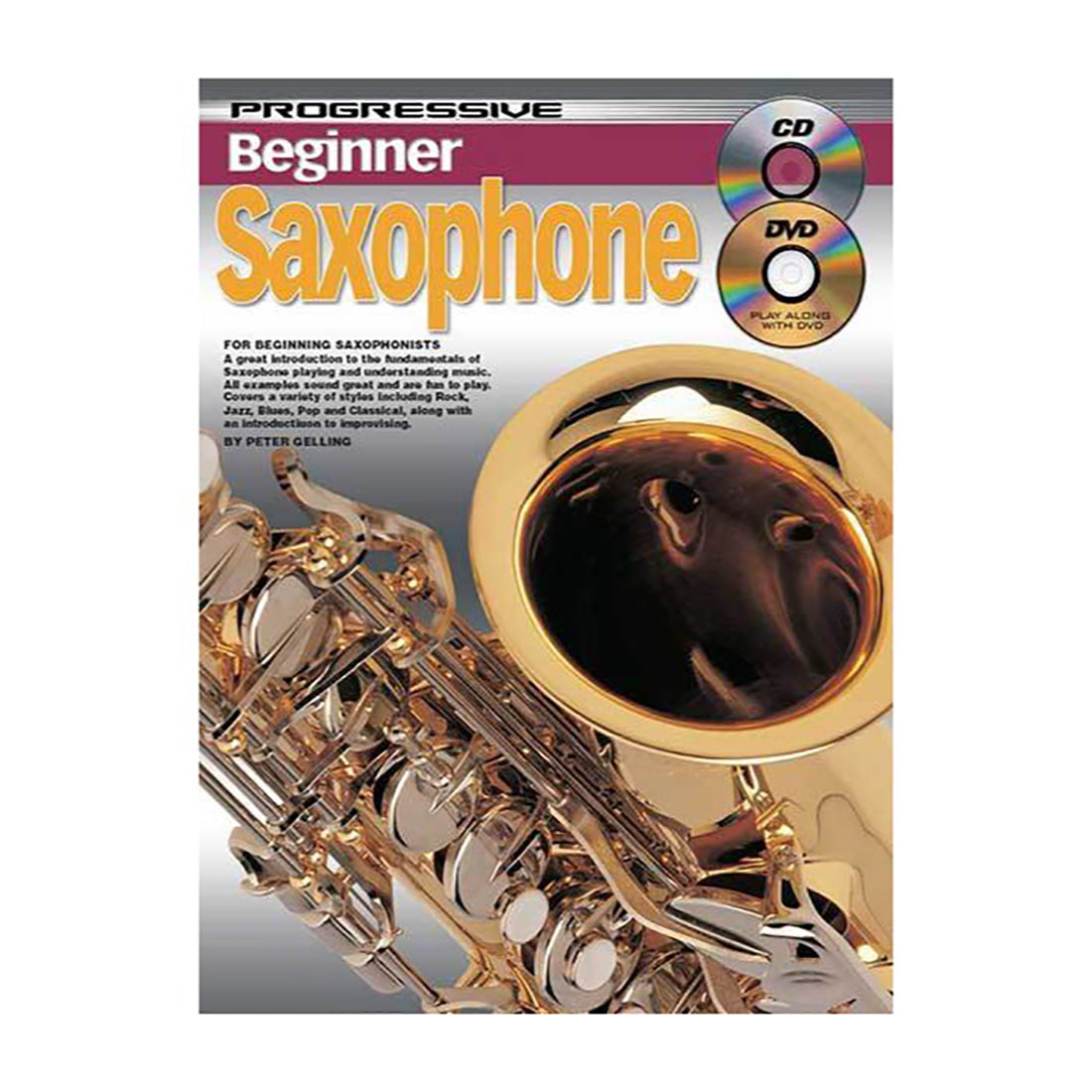 Prog Beginner Saxophone Book and CD