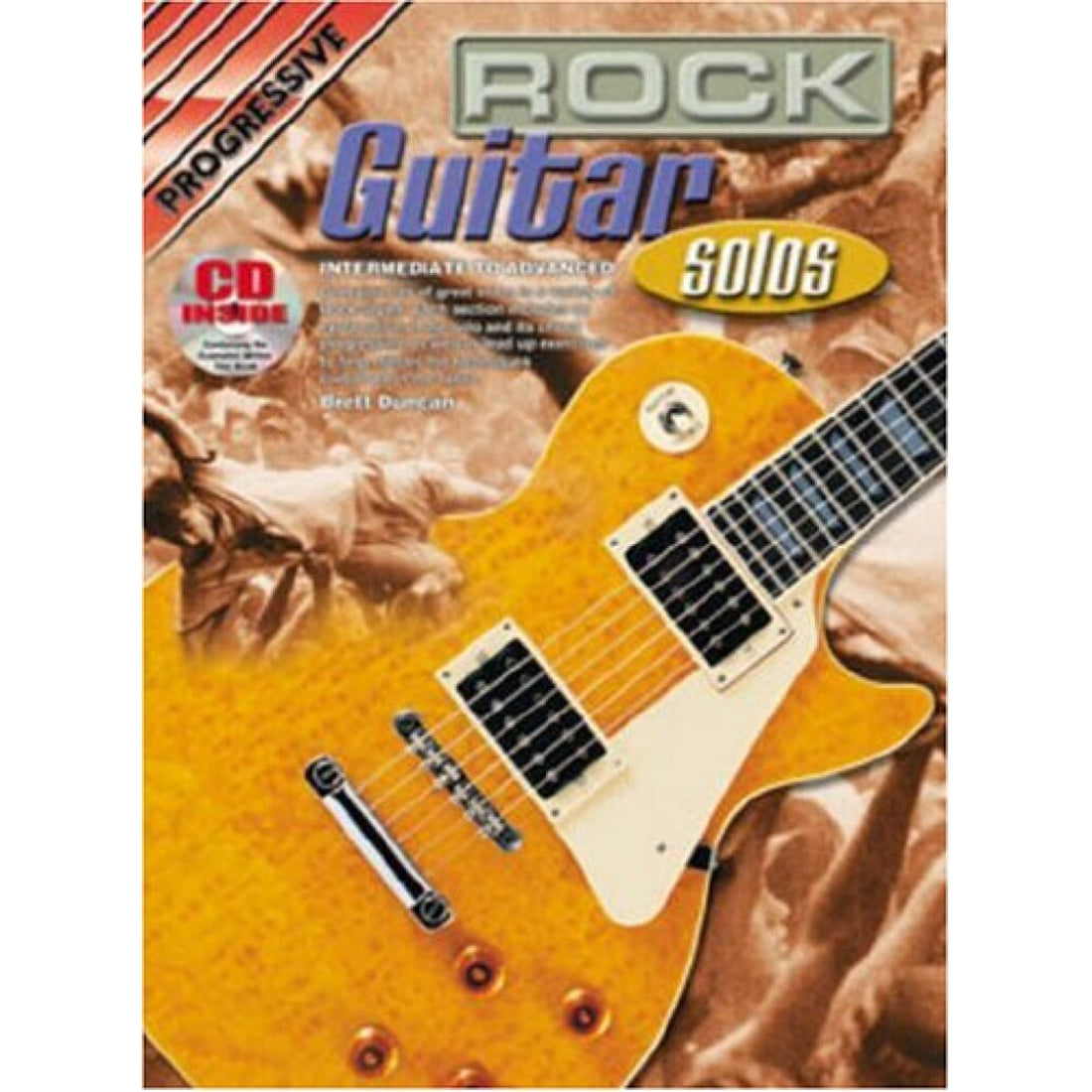 Prog Rock Guitar Solos Book and CD