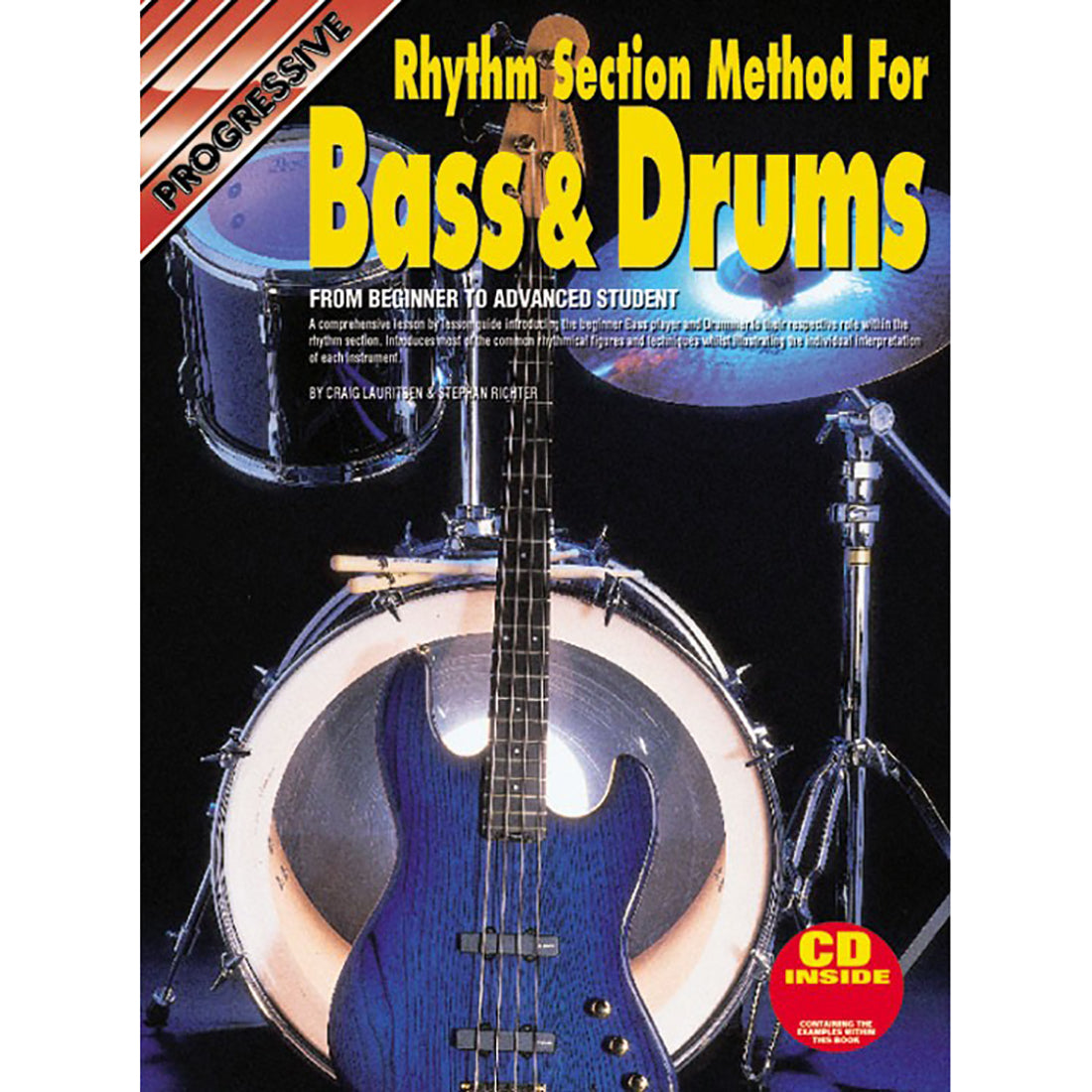 Prog Rhythm Sect Method Book and CD Drum