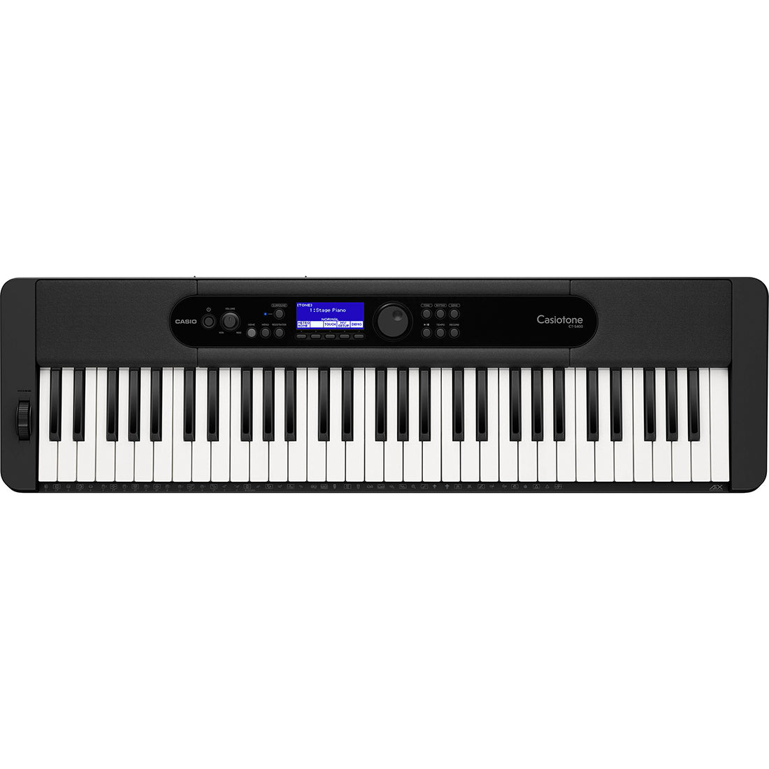 Casio CTS400BK Black Casiotone Touch Sensitive 61-Keys Portable Keyboard